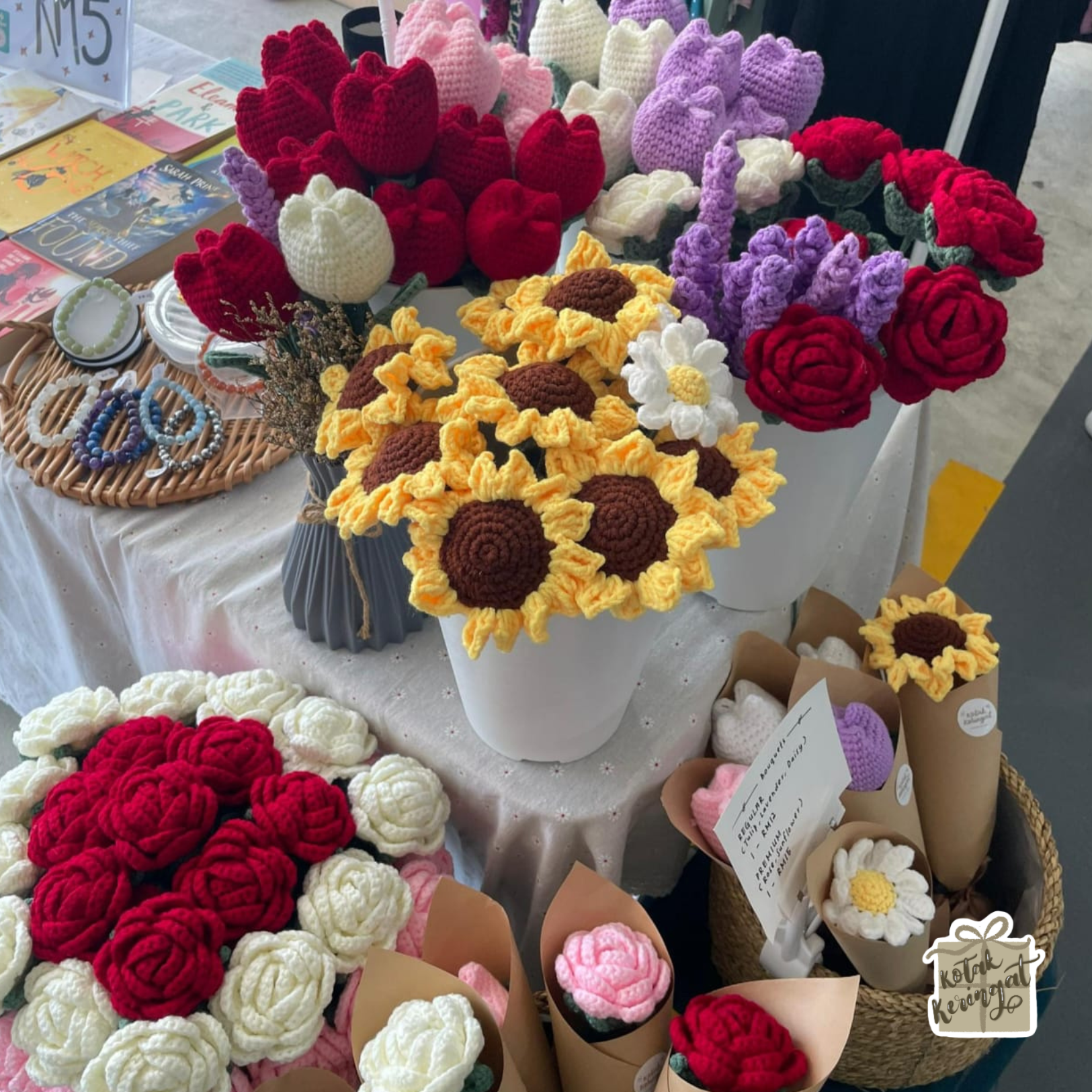 Custom Crochet Bouquet