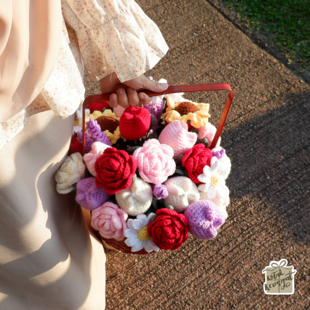 Crochet Flower (Flower Only)