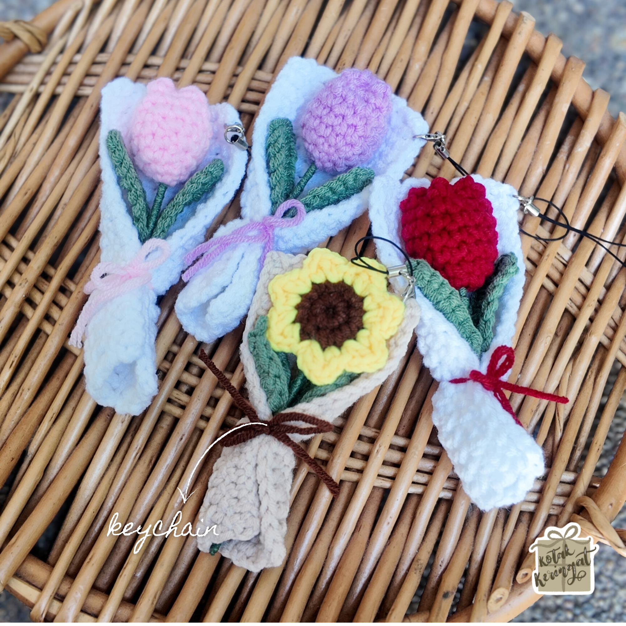 Mini Bouquet Keychain